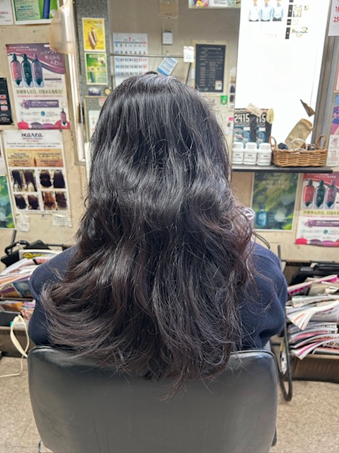 マレーア・レナータ縮毛矯正：ビフォー