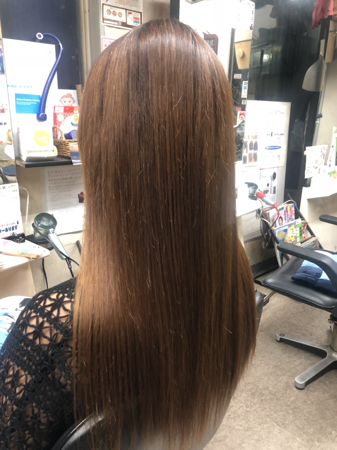 マレーア・レナータ縮毛矯正：アフター