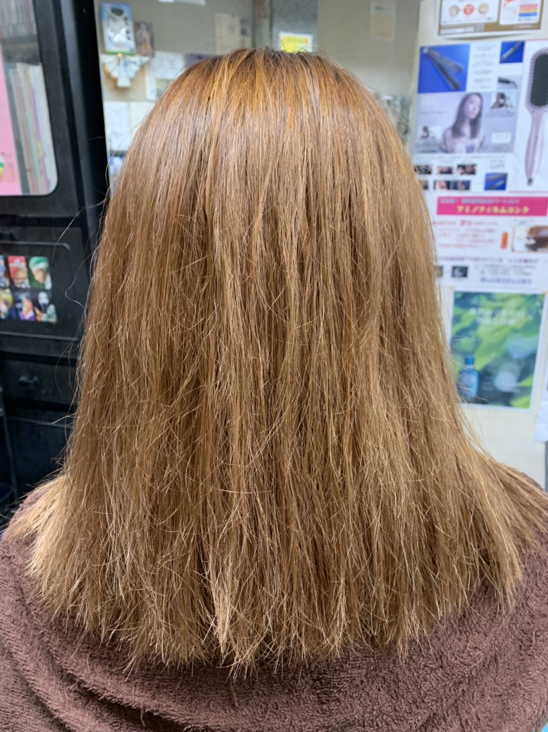 マレーア・レナータ縮毛矯正：ビフォー