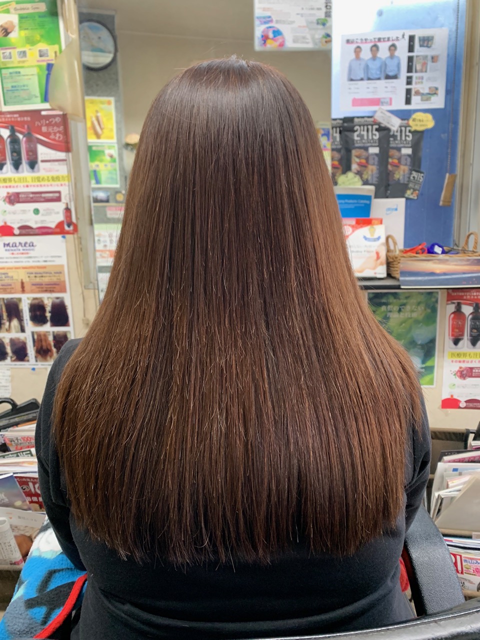 マレーア・レナータ縮毛矯正：アフター