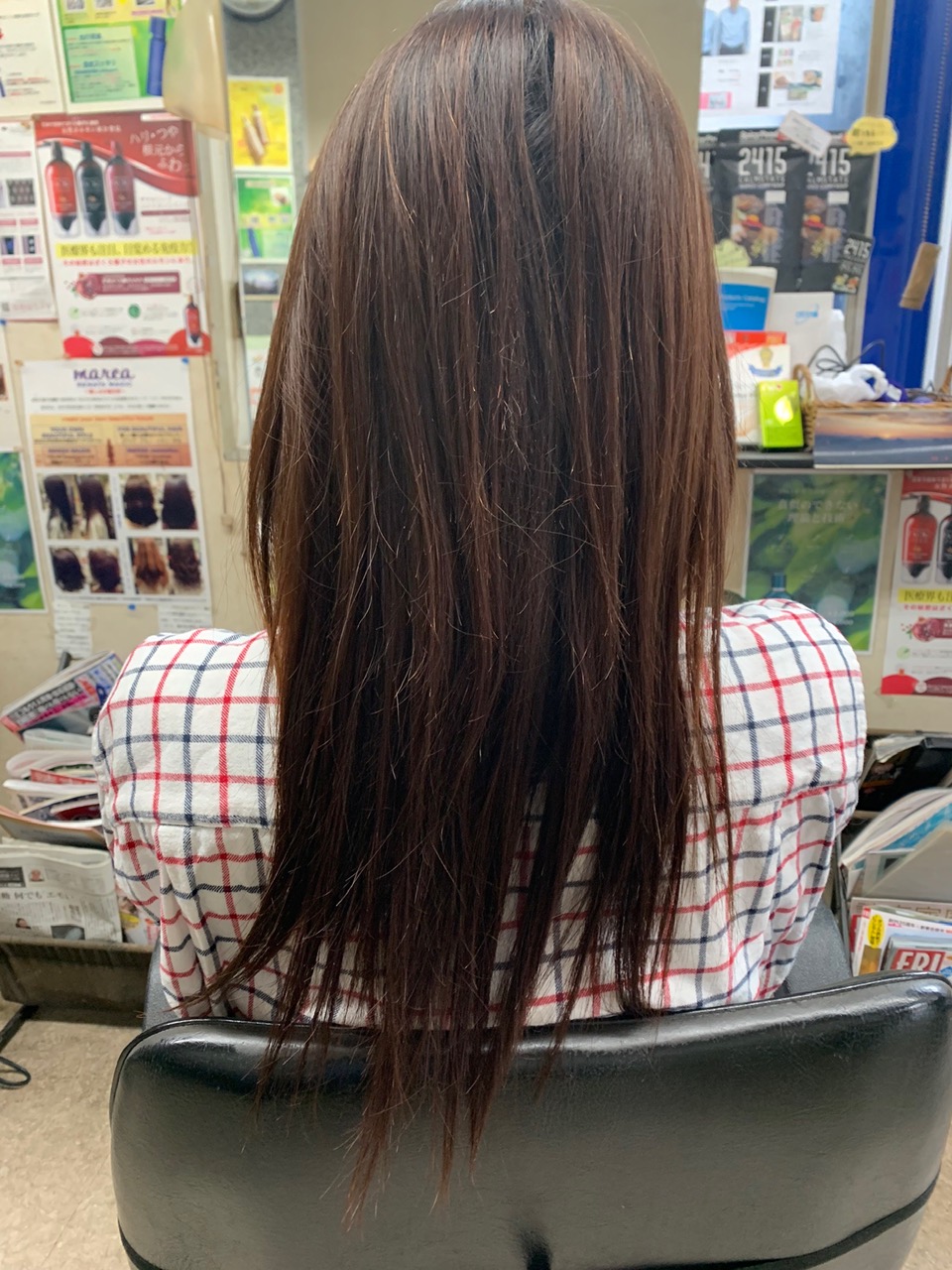 マレーア・レナータ縮毛矯正：ビフォー