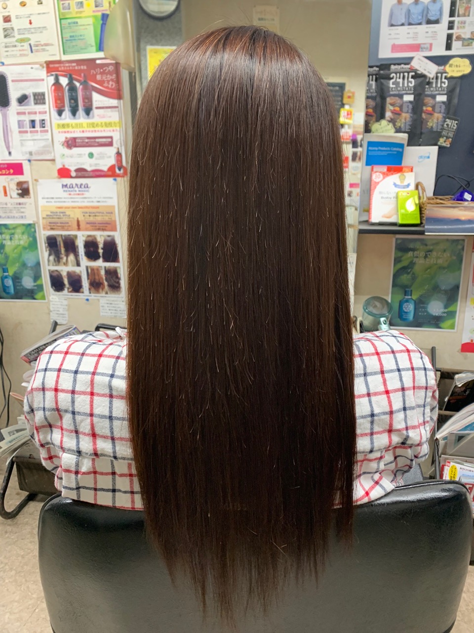 マレーア・レナータ縮毛矯正：アフター