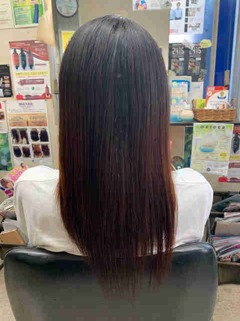 マレーア・レナータ縮毛矯正：アフター