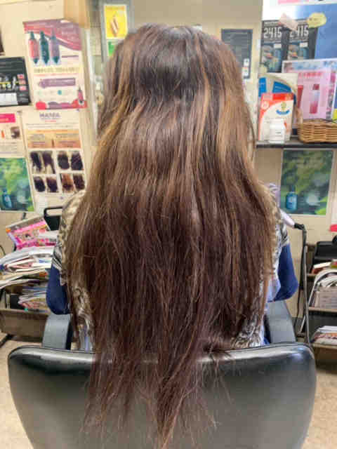 マレーア・レナータ縮毛矯正：ビフォー