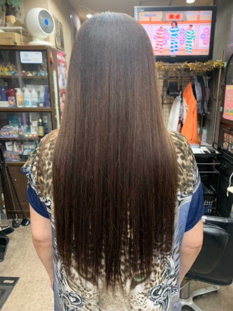 マレーア・レナータ縮毛矯正：アフター