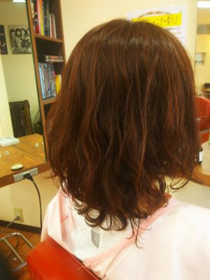 マレーア・レナータカールでゆるフワ&髪色カシスオレンジ