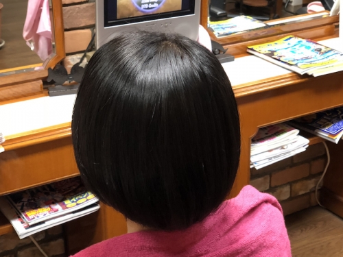 マレーアレナータ縮毛矯正で可愛らしいシュートボブ♡