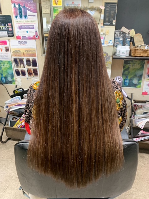 マレーア・レナータ縮毛矯正：アフター