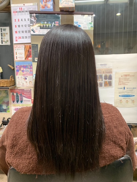 マレーア・レナータ縮毛矯正：アフター