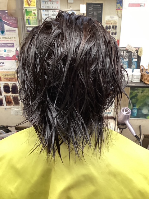 マレーア・レナータ縮毛矯正：ビフォー