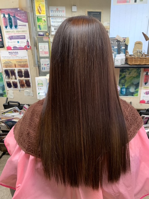 マレーア・レナータ縮毛矯正：アフター