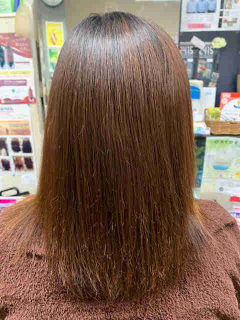 マレーア・レナータ縮毛矯正：アフター